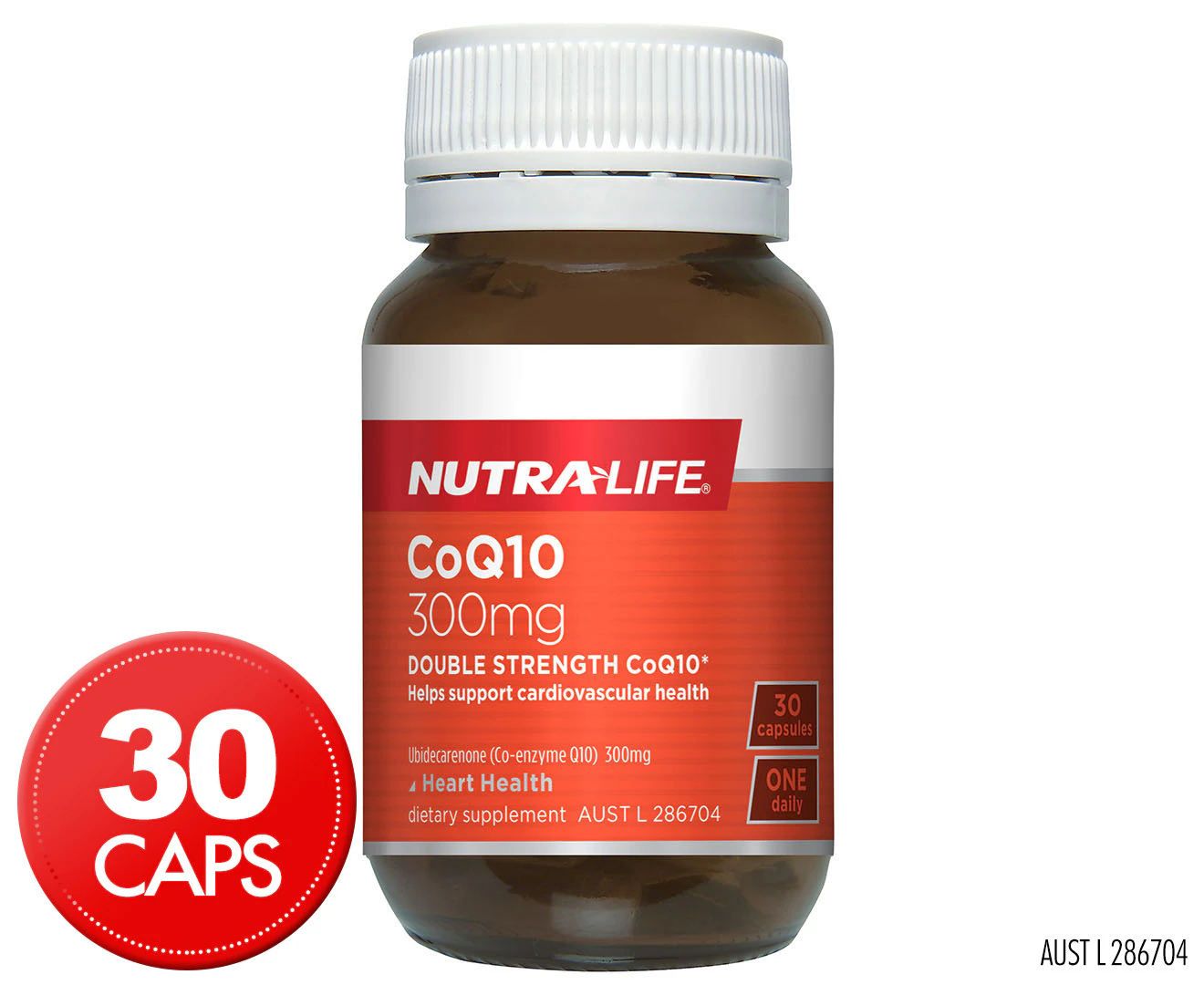 Nutra-Life CoQ10 300MG 30c