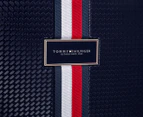 Tommy Hilfiger Basket Weave Premium Collection 2-Piece Expandable Hardcase Set - Navy