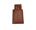 Haarlem Men Leather Wallet Brown - Cardholder Plus