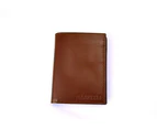 Haarlem Men Leather Wallet Brown - Cardholder Plus