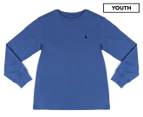 Polo Ralph Lauren Boys' Jersey Long Sleeve T-Shirt - Kite Blue