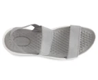 Crocs Women's LiteRide Sandal - Light Grey/White