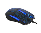 E-3LUE EMS636 Computer Gaming Mouse with 6 Buttons USB Wired 2500DPI