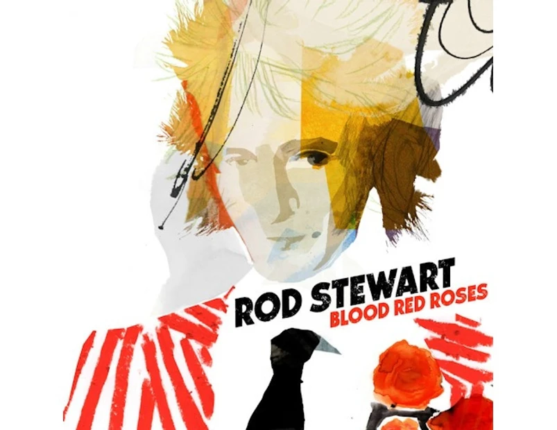 Rod Stewart  - Blood Red Roses CD