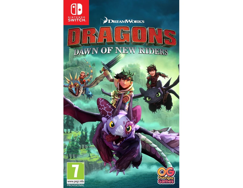 DreamWorks Dragons Dawn of New Riders Nintendo Switch Game