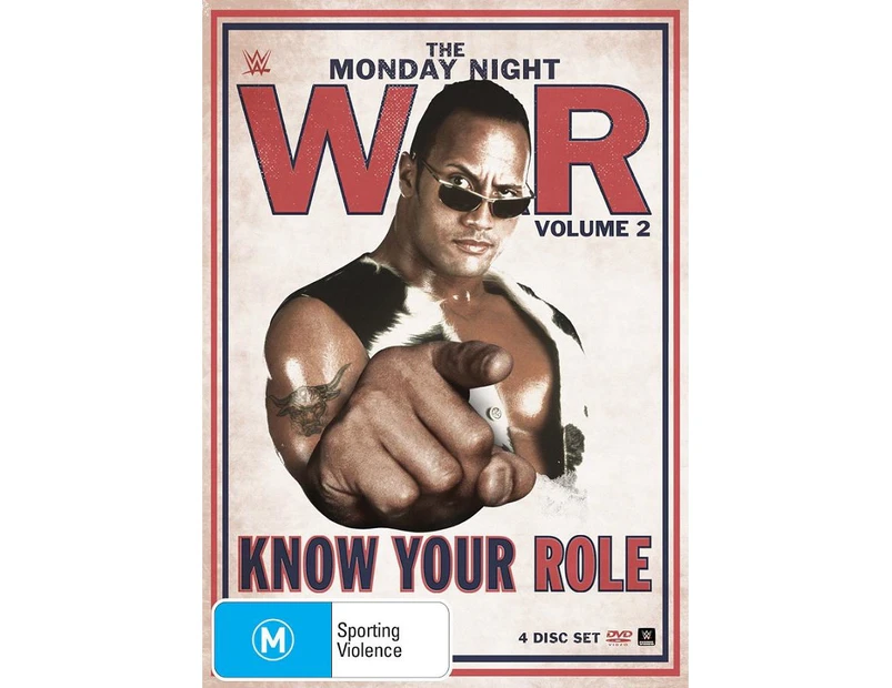 WWE Monday Night War Volume 2 Know Your Role DVD (4 Discs)