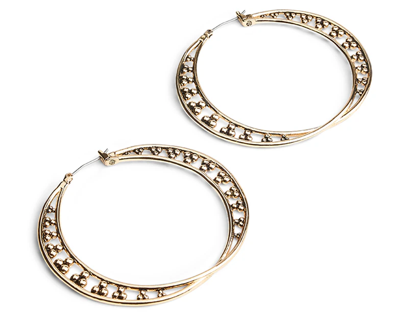 Samantha Wills From The Earth Hoop Earrings - Gold