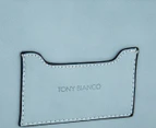 Tony Bianco Sealy Flapover Bag - Blue