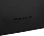 Tony Bianco Anna Triple Zip Crossbody Bag - Black
