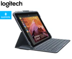 Logitech Slim Folio Keyboard Case For iPad 5th & 6th Gen - Black