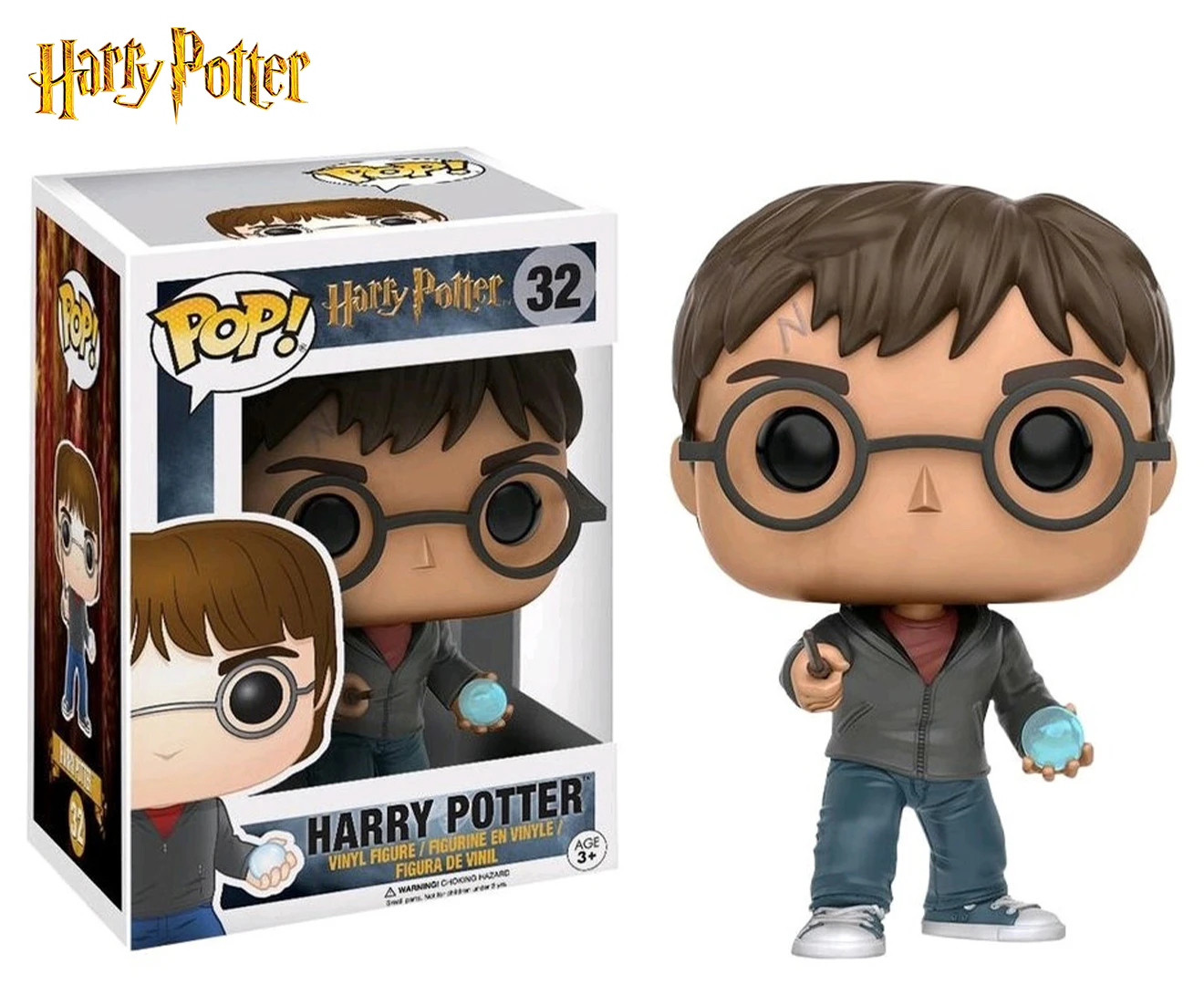 Pop! Funko Vinyl Harry Potter Harry w/Prophecy #32 Figurine Collectable Toy 3y+