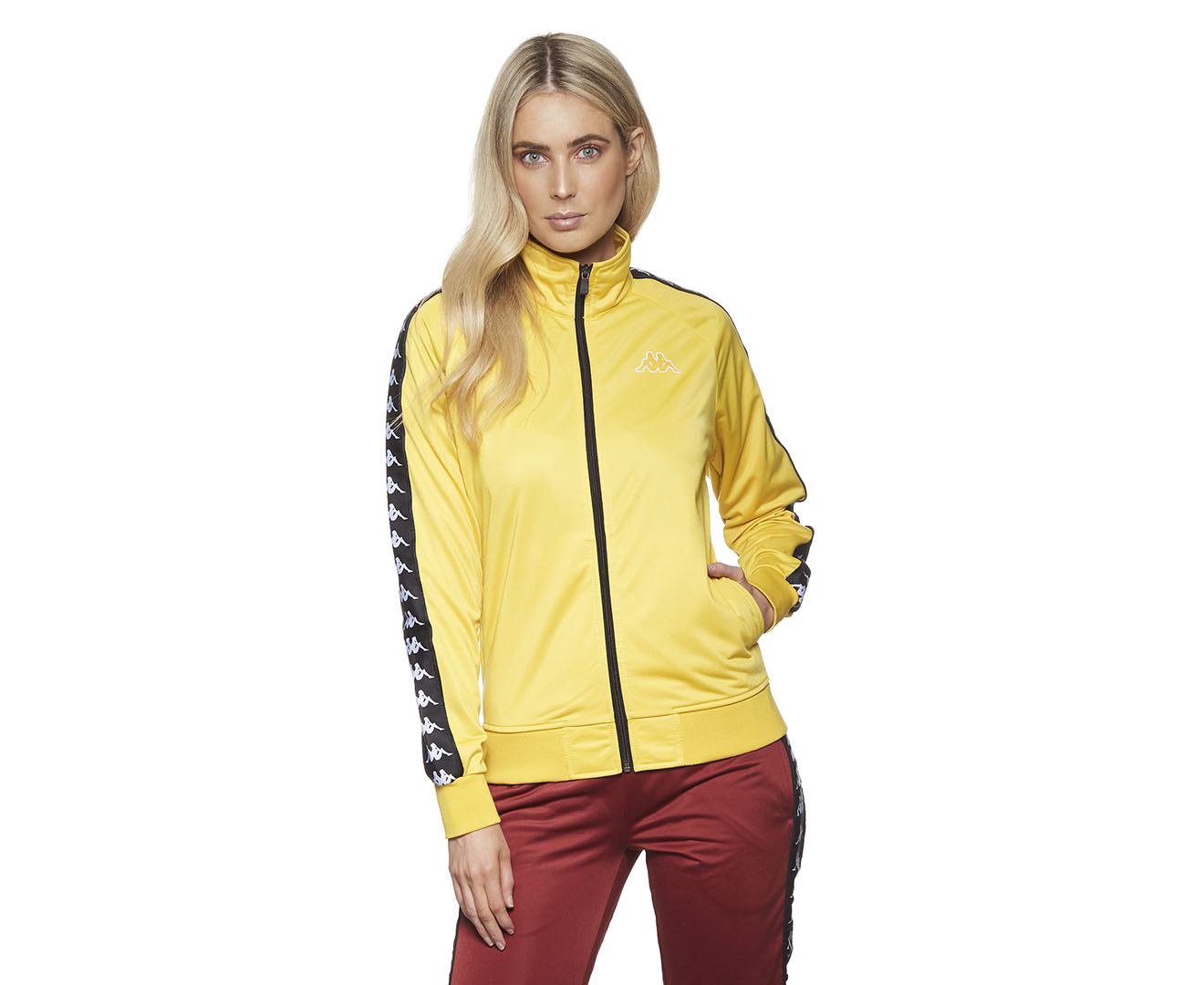 Kappa womens hot sale track jacket