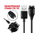 USB Charger Charging Cable for Garmin Vivoactive 3 4 4S/Fenix 5 5S 5X 6 6X/Quatix 5/Forerunner 935/Approach S60 X10/Vivosport/Vivomove 3 3S LUXE Style