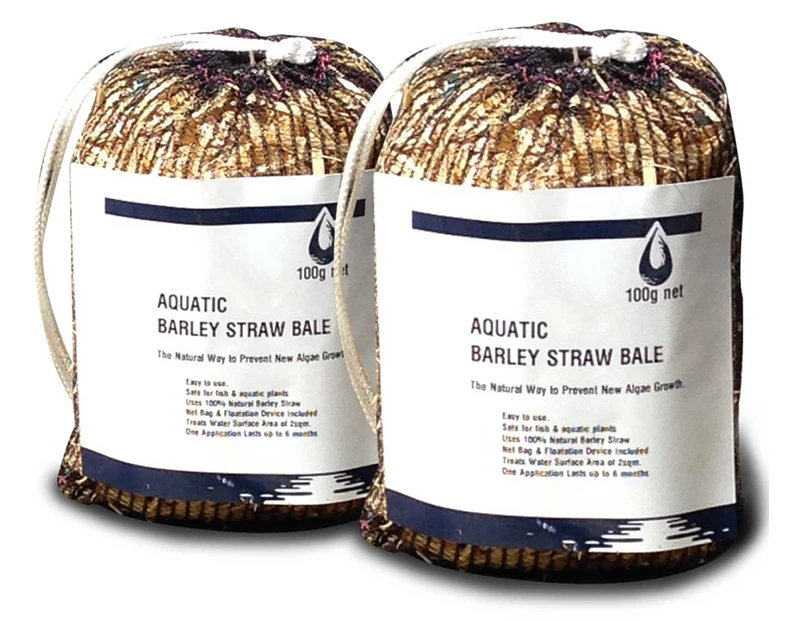 Barley Straw Bale for Algae Growth Prevention - 2 x 100g