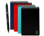 Rocketbook Mini Cloud Connected Reusable Notebook -  Atomic Red