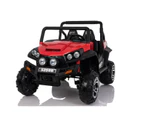 4x4 Beach Buggy Kids Ride-On Car By Little Riders Electric Toy Motorised 24V - Red
