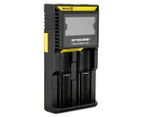 Nitecore Digicharger D2 Battery Charger w/ Car Charger