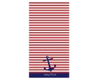 Nautica Bayside Americana Beach Towel - Red/White/Blue