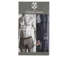 CXL By Christian Lacroix Men's Microfiber Boxer Brief 3-Pack - Multi 