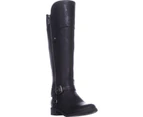 Guess Womens Harson Leather Round Toe Knee High Fashion Boots
