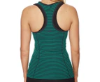 Icebreaker Women's Sprite Tank Top Singlet - Tulip Vivid Stripe