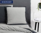 Sheridan Orlando Standard European Pillowcase - Fog