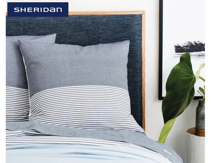 Sheridan Zachary Standard European Pillowcase - Bluebird