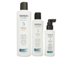 Nioxin System 5 Normal To Thin Hair System Kit