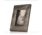 Tooarts Photo Frame with Snakeskin Texture Wooden Piano Baking Varnish Technology 7.5 * 0.8 * 9.4in