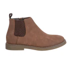 Vince Cooper Cohen Zip Up Ankle Boot Boy's - Tan