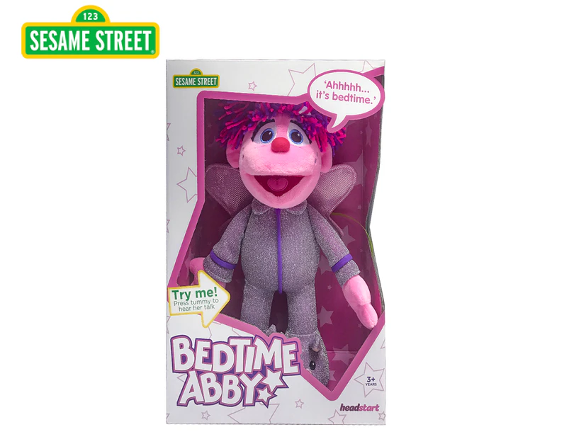 Sesame Street Bedtime Abby Talking Plush Toy
