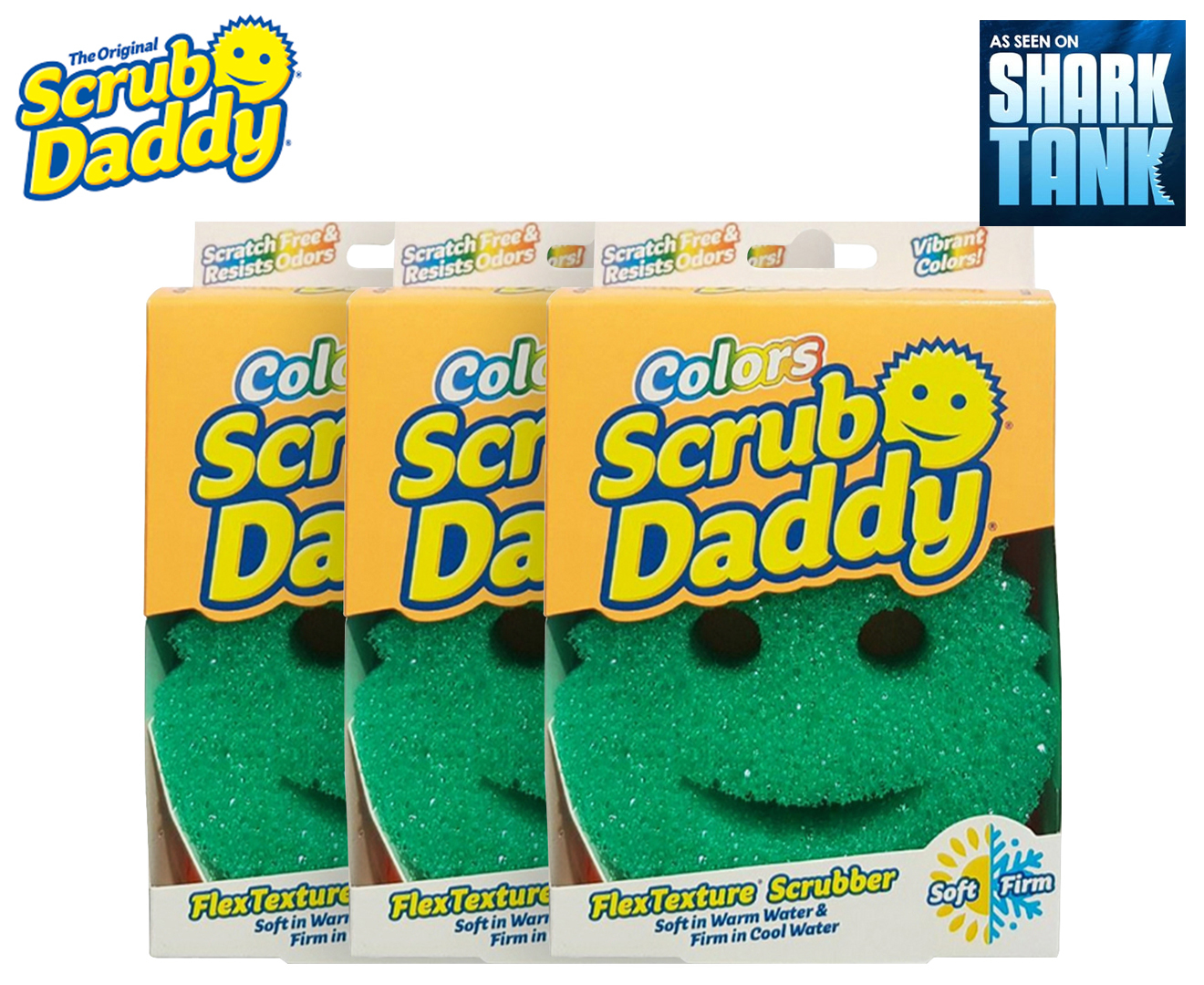 Scrub Daddy The Original FlexTexture Scrubber