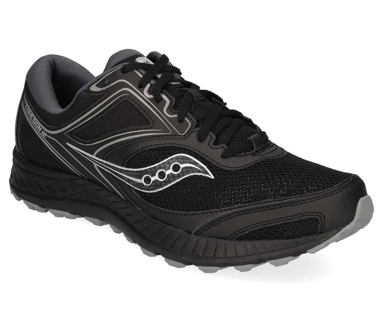 Saucony Men's Versafoam Cohesion TR12 2E Wide Fit Trail Running Shoes ...