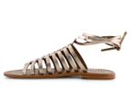 Just Because Women's Meeru Leather Sandal - Gold