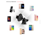 Car Phone Mount Universal One-Touch Dashboard Windshield Phone Holder for iPhone XS Max XR X /Galaxy Note 9 S9 and Most Smartphone