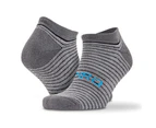 Spiro Unisex Adults Mixed Stripe Trainer Socks (Pack Of 3) (Mixed) - PC3499