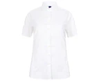 Henbury Womens Short Sleeve Stretch Shirt (White) - RW6510