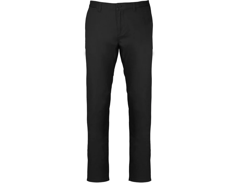 Kariban Mens Chino Trousers (Black) - PC3408