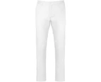 Kariban Mens Chino Trousers (White) - PC3408