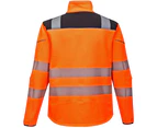 Portwest Mens PW3 Hi-Vis Soft Shell Jacket (Orange/Black) - PC3533