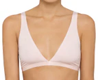 Calvin Klein Women's Structure Unlined Triangle Bralette - Nymph's Thigh