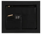 Tony Bianco Melbourne Clutch & Wallet Travel Gift Pack - Black