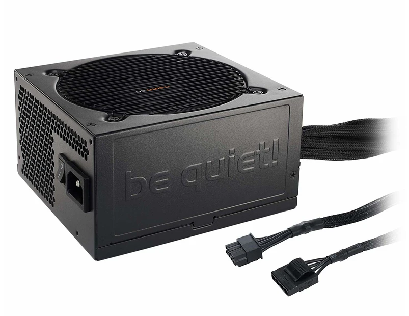 Be Quiet! 500W Pure Power 11 PSU, Fully Wired, Rifle Bearing Fan, 80  Gold, Cont. Power