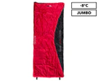Blackwolf Nile Jumbo Camper Sleeping Bag - Red