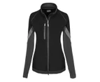 Women's Elevate Jozani Hybrid Soft Shell Jacket - Black/Grey