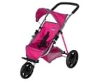 Chicco Junior Active3 Dolls Jogger Pram Toy - Pink 1