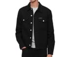 Calvin Klein Jeans Men's Classic Trucker Jacket - Superb Black 1