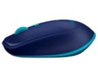 Logitech M337 Bluetooth Wireless Mouse - Blue 4