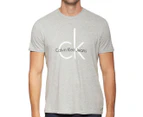 Calvin Klein Men's CK Classic Logo Tee - Light Grey Heather