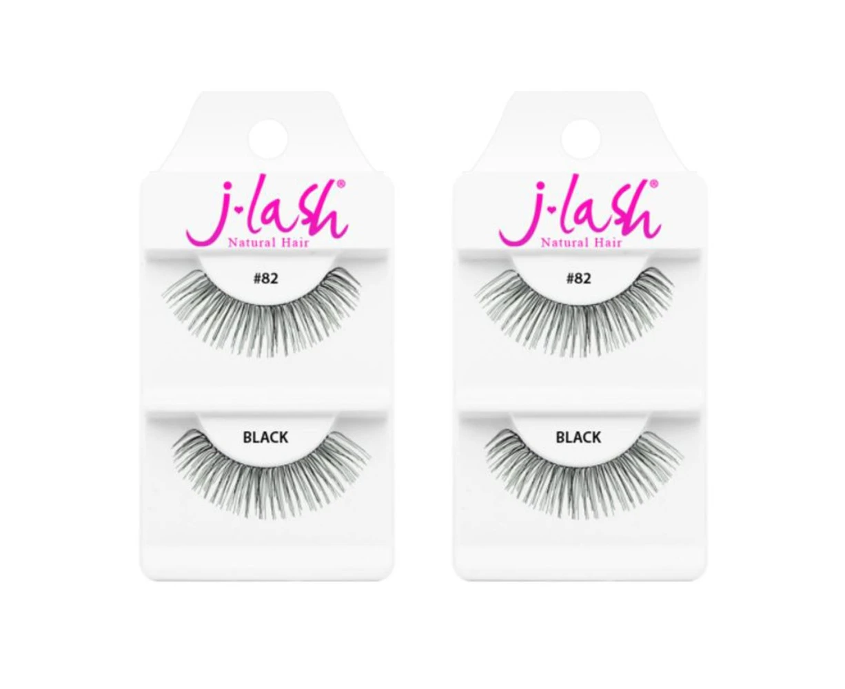 2 Pack Charming False Eyelashes Extension - Design 19